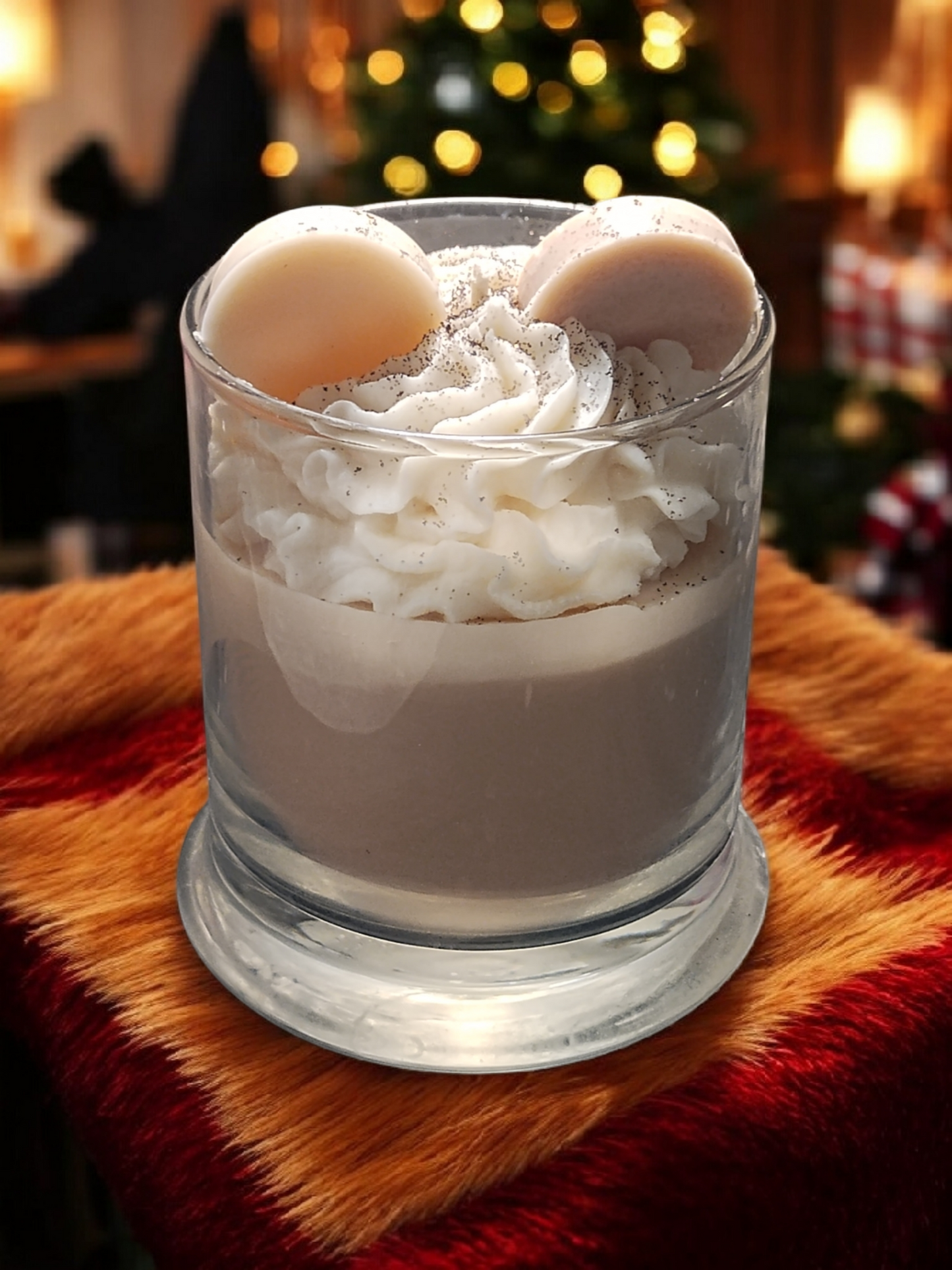 Christmas Snickerdoodle Waffles