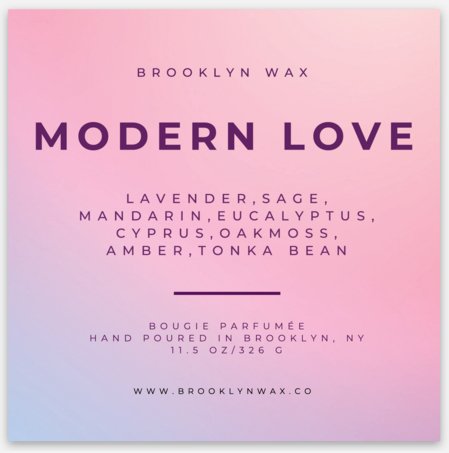 Modern Love Scented Candle 11.5oz