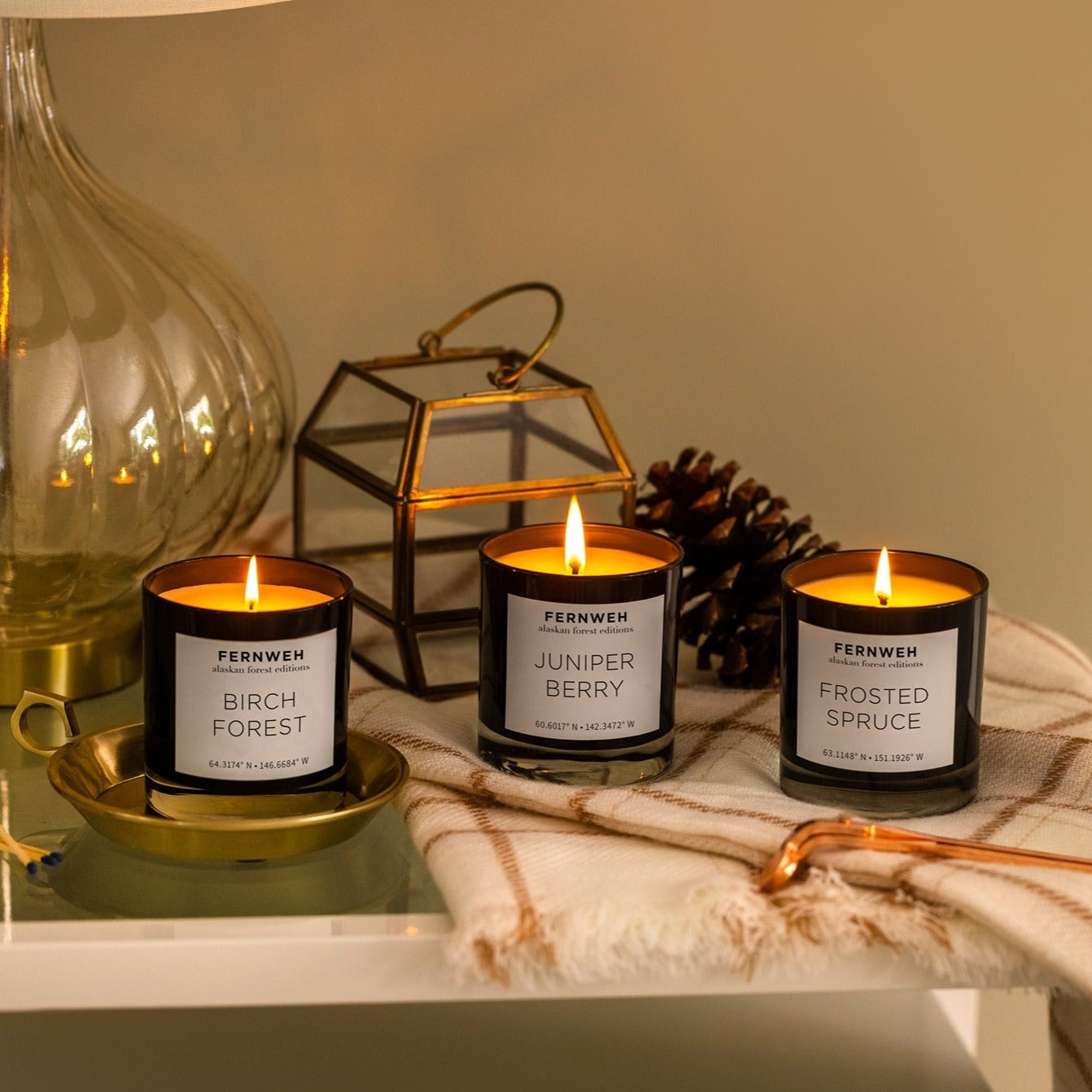 Birch Forest Scented Soy Candle