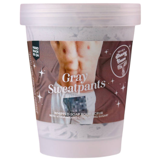 Gray Sweatpants Bath Frosting