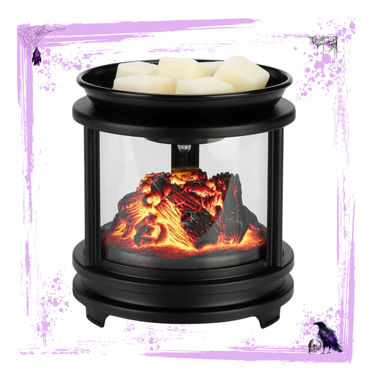 FirePlace Wax Warmer & Fragrance of The Month Scented Mini Wax Melt