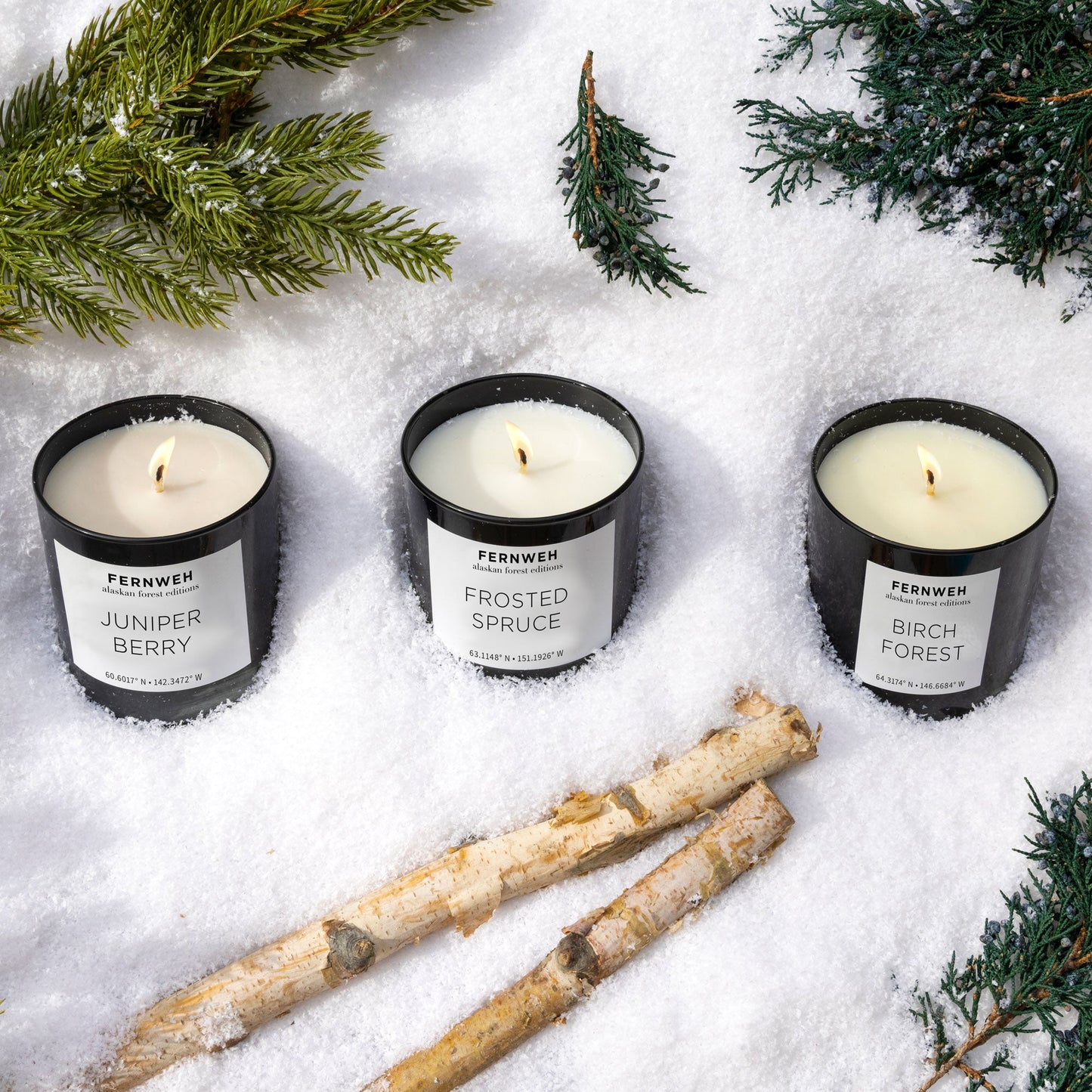 Juniper Berry Scented Soy Candle