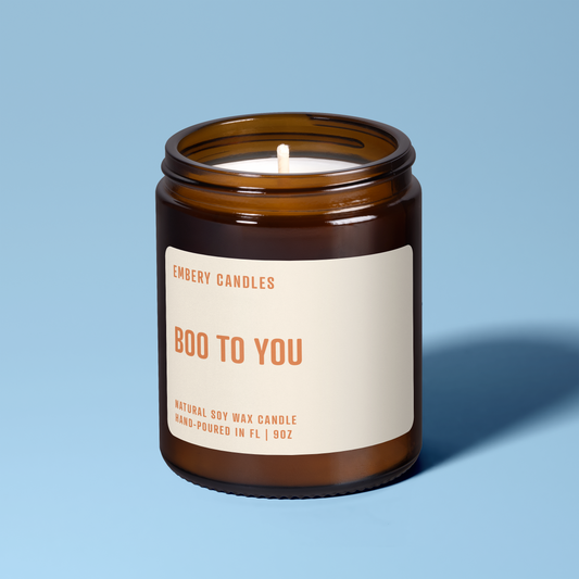 Boo to You Soy Wax Scented Candle