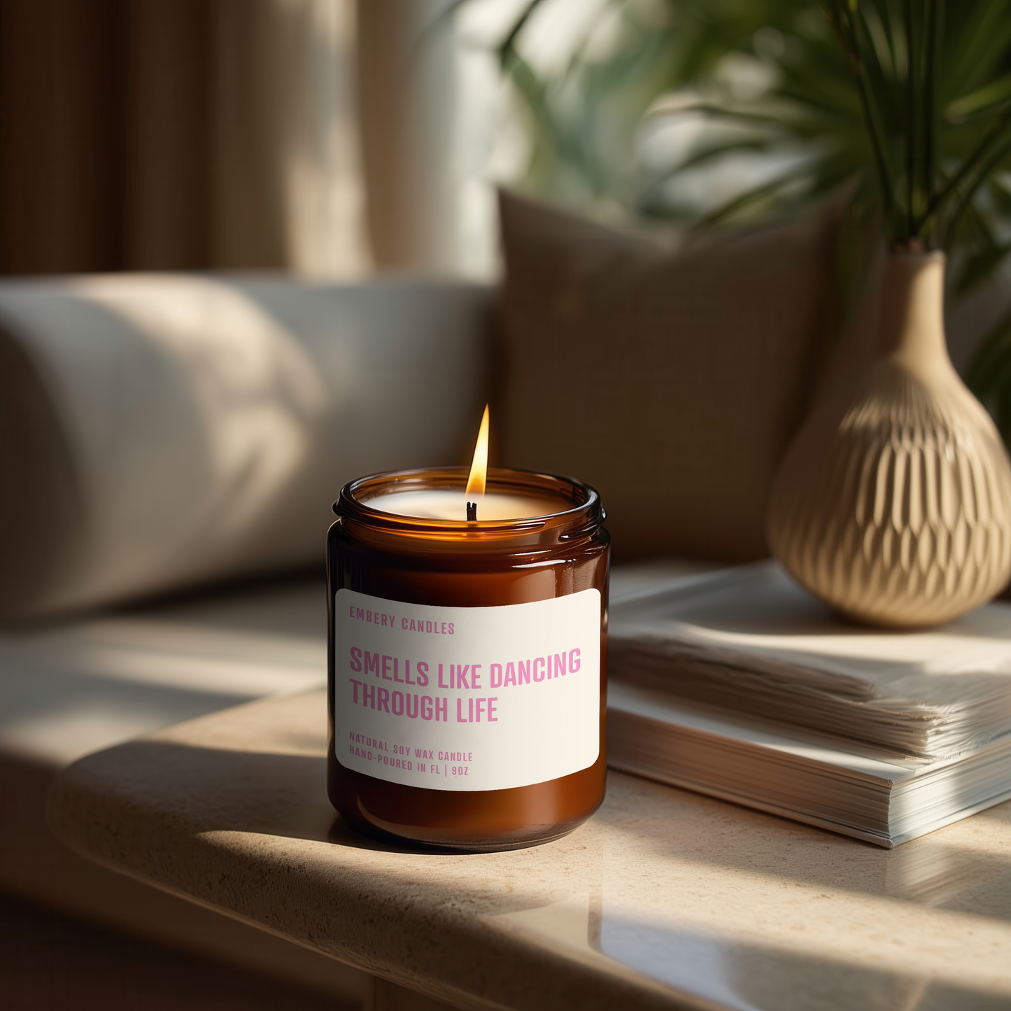 Smells Like Dancing Through Life Soy Wax Scented Candle