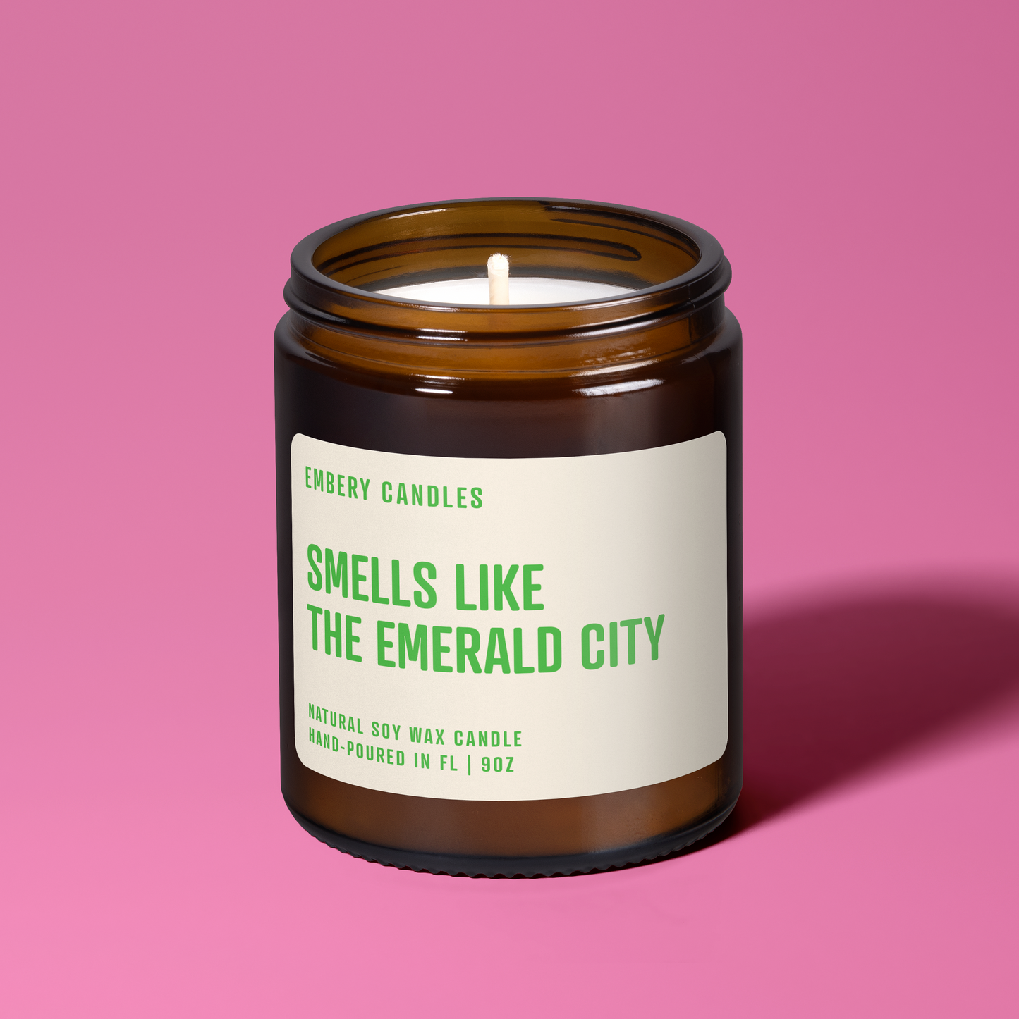 Smells Like the Emerald City Soy Wax Scented Candle
