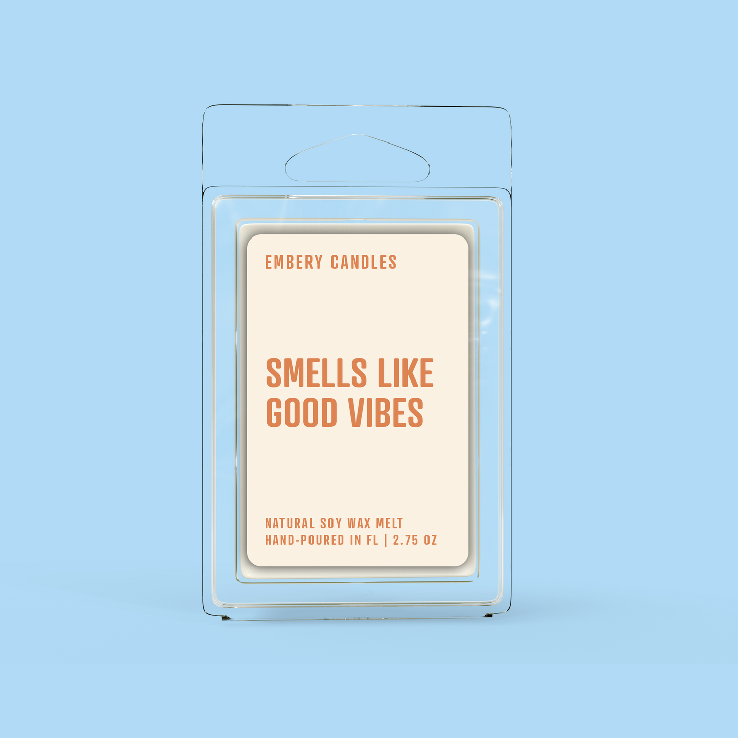 Smells Like Good Vibes Soy Wax Scented Candle