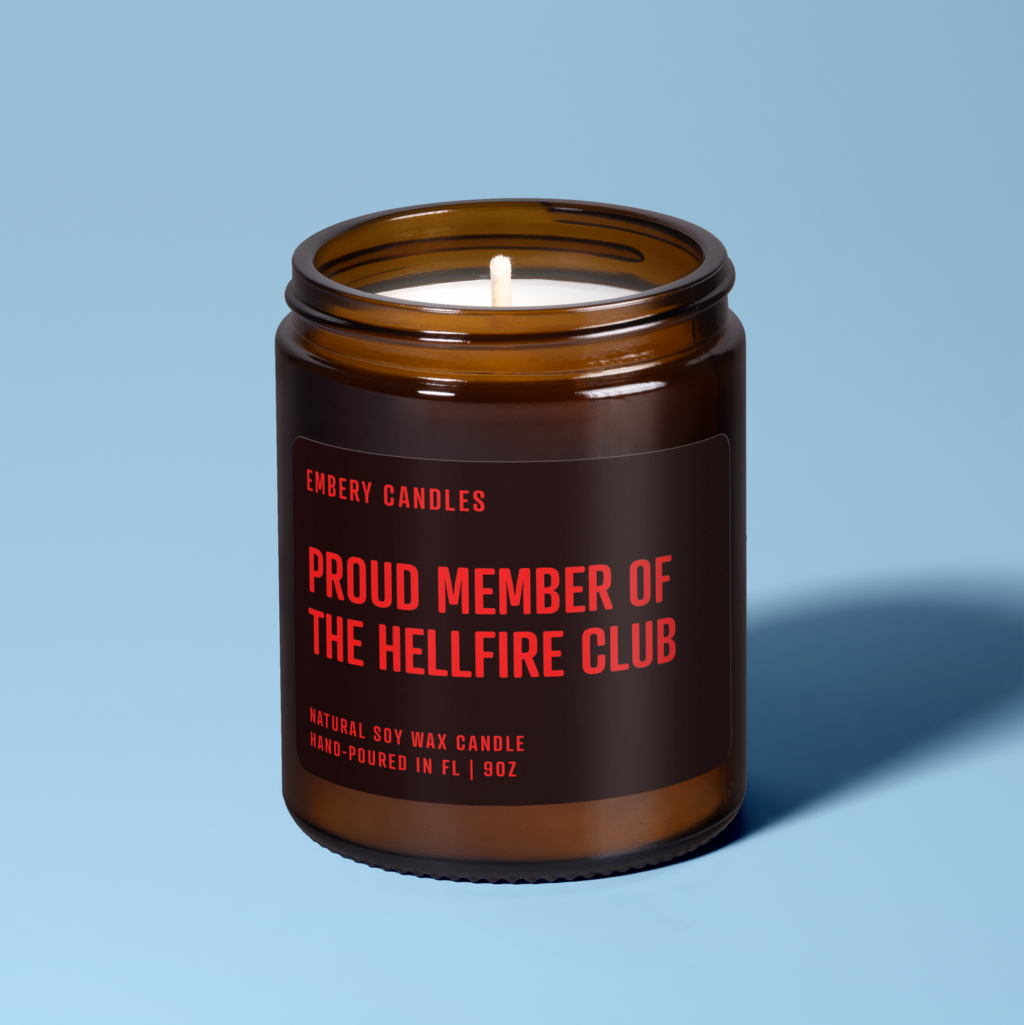 Proud Member of the Hellfire Club Soy Wax Scented Candle