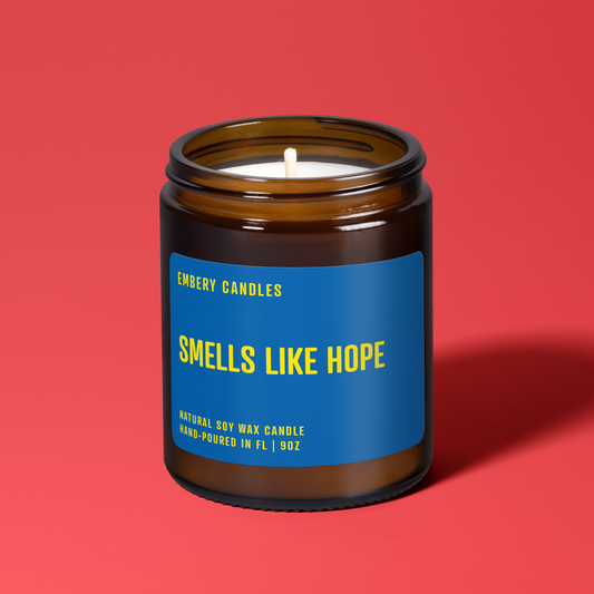 Smells Like Hope Soy Wax Scented Candle