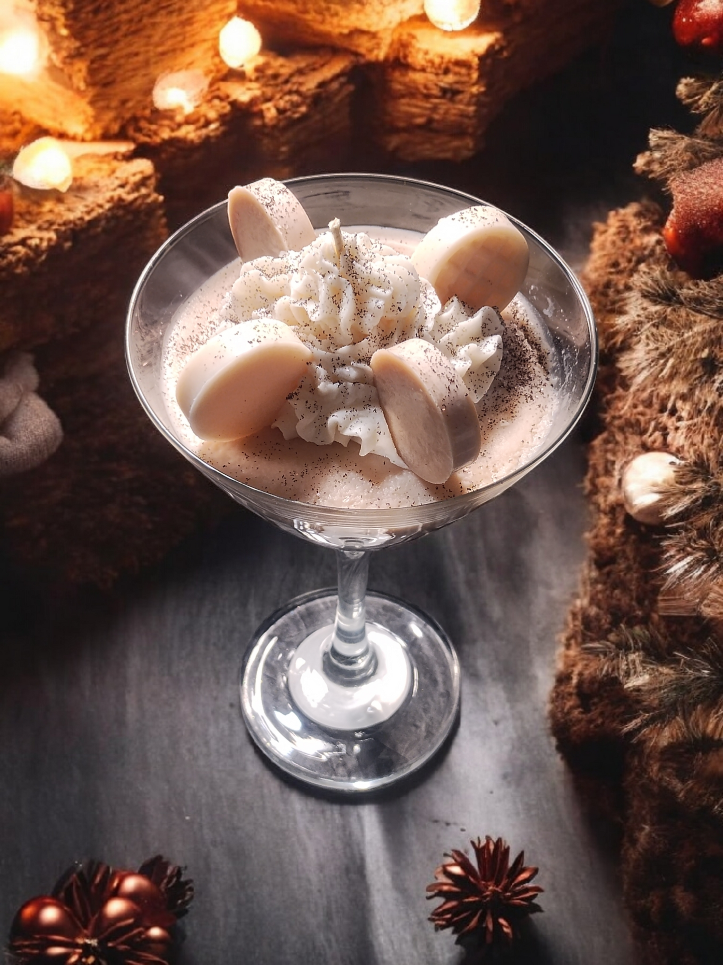 Christmas Snickerdoodle Waffles