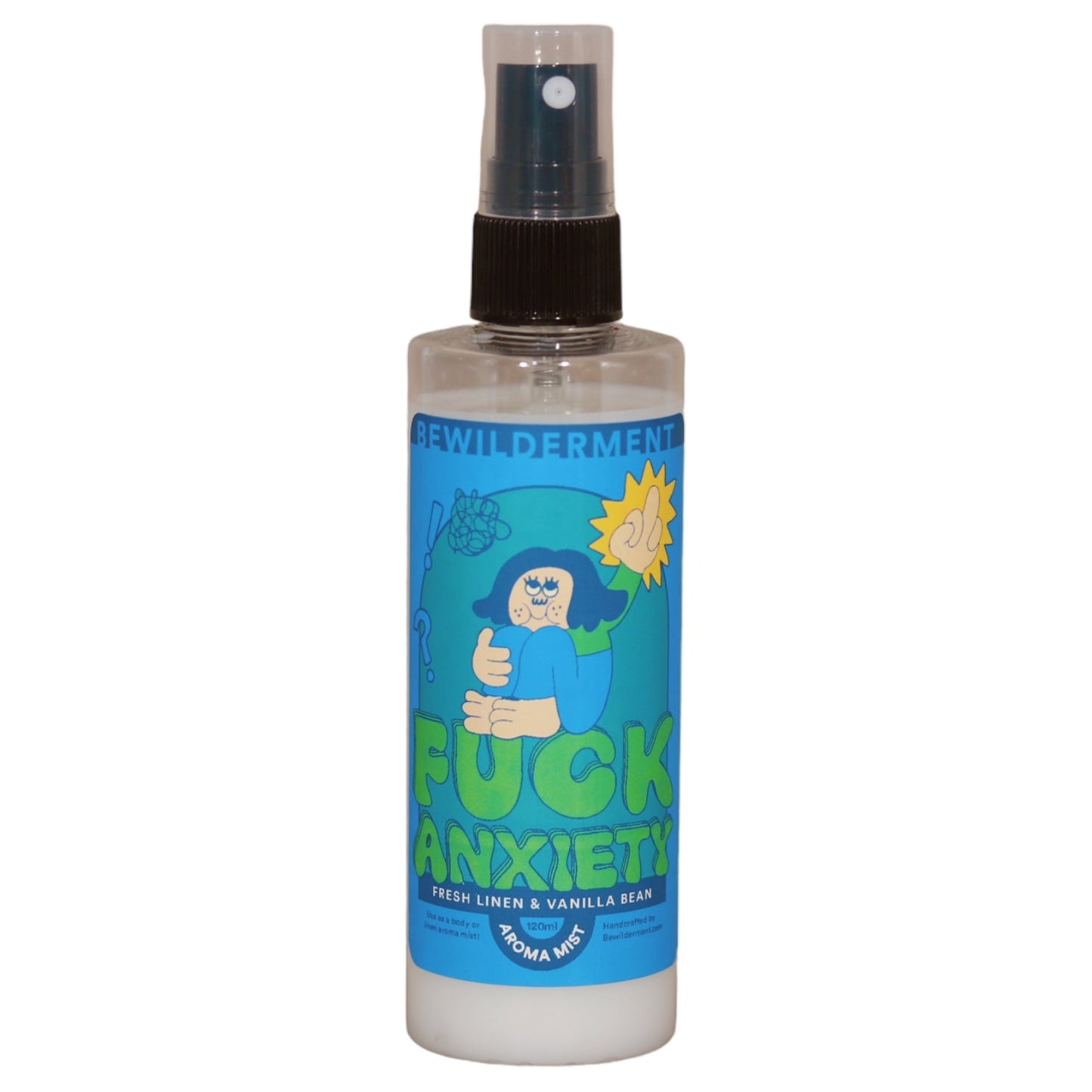 Fuck Anxiety Room, Linen & Body Aroma Mist