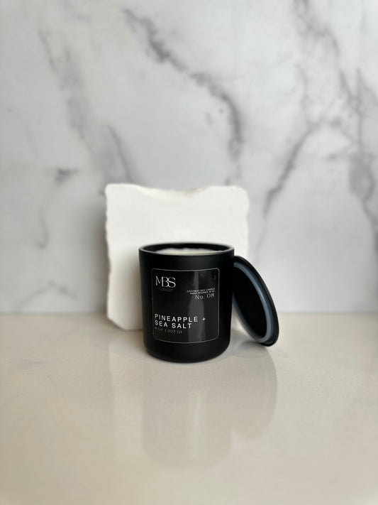 Pineapple + Sea Salt | 8oz Candle