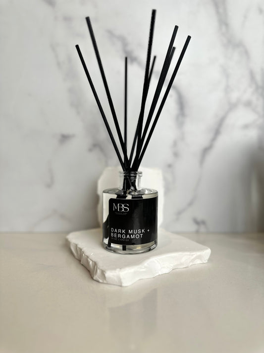 Dark Musk + Bergamot | Reed Diffuser