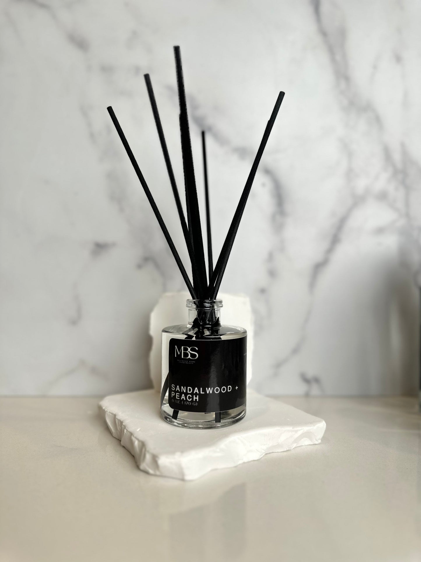 Sandalwood + Peach | Reed Diffuser