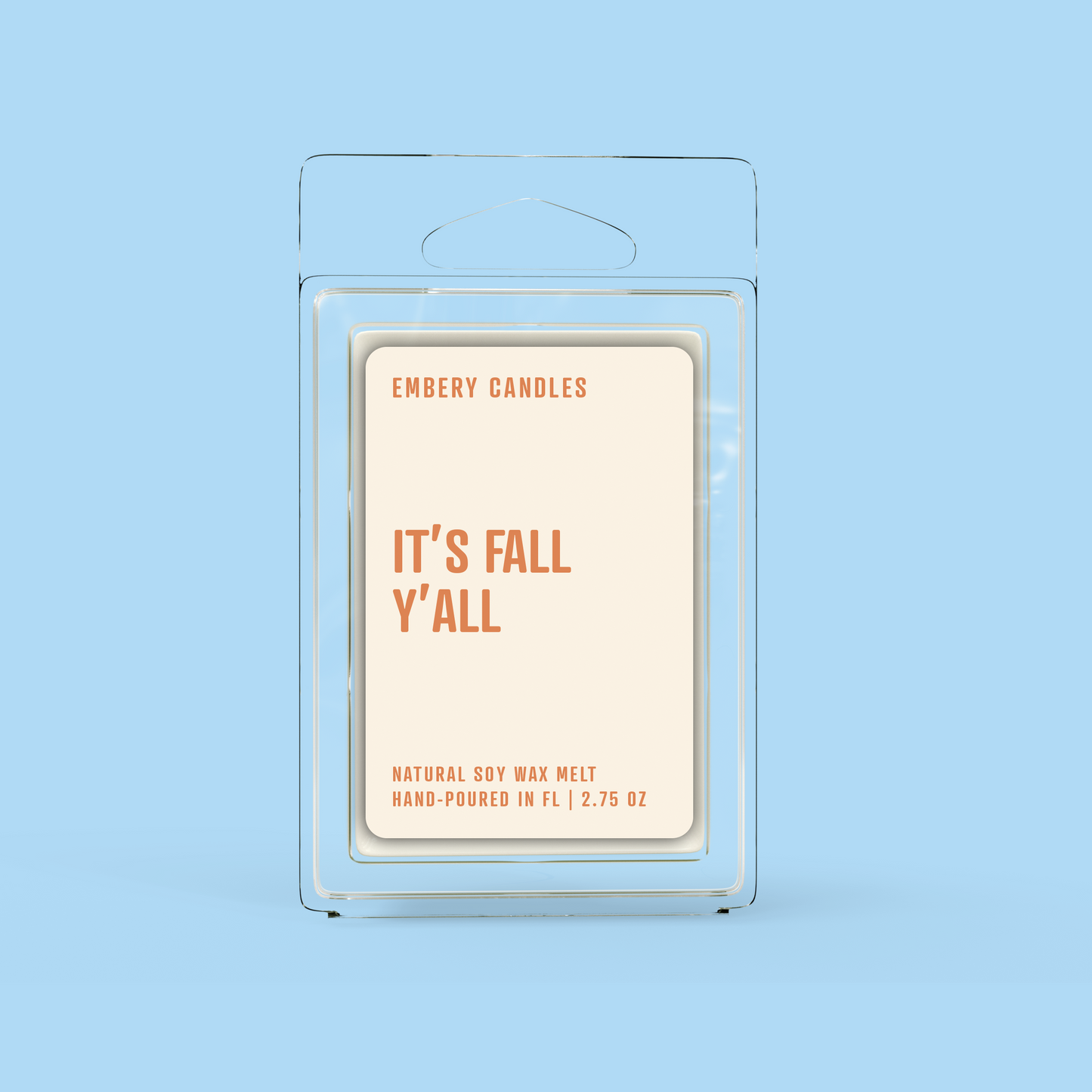 It's Fall Y'all Soy Wax Scented Candle