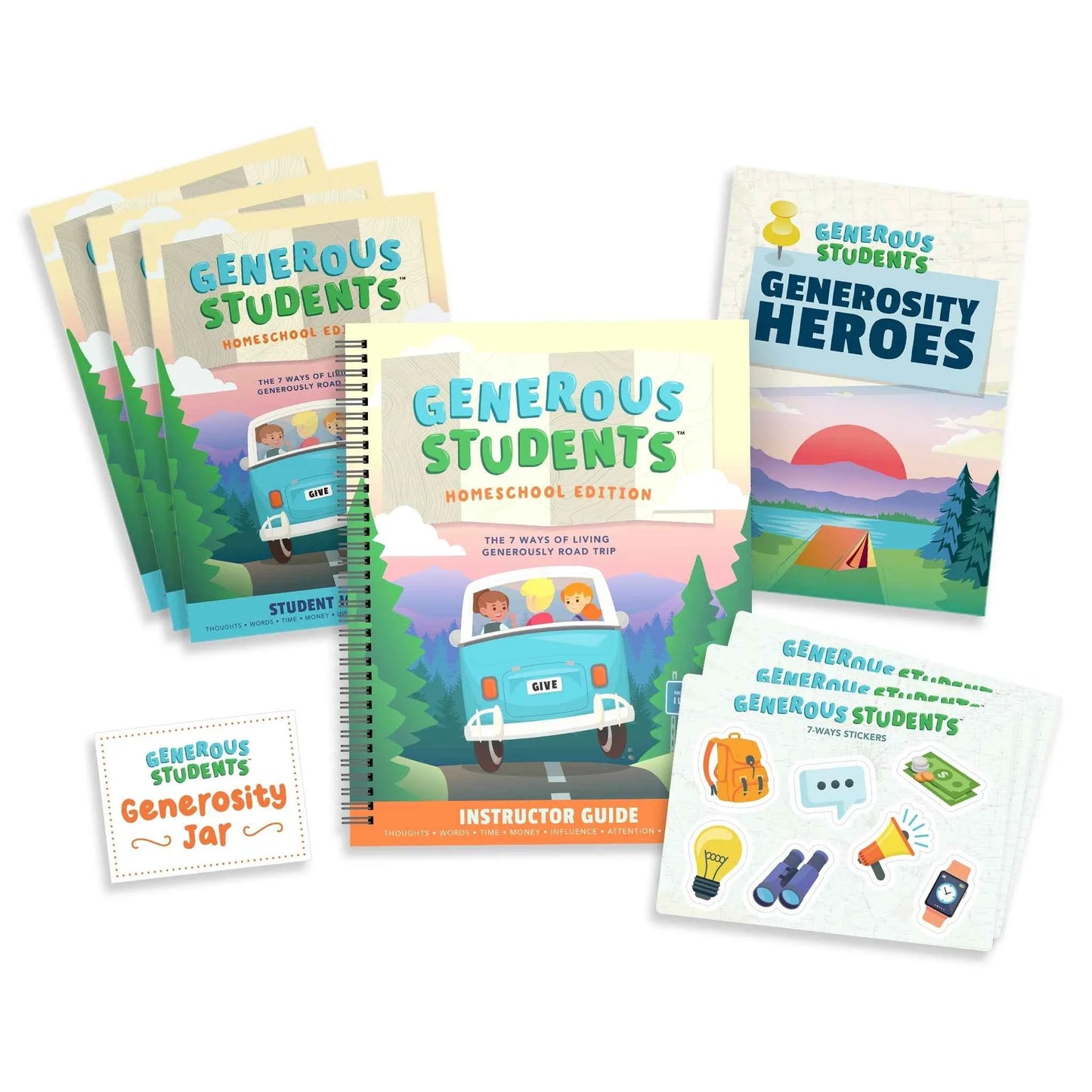 Generous Students Homeschool Curriculum (Ages 5-15)