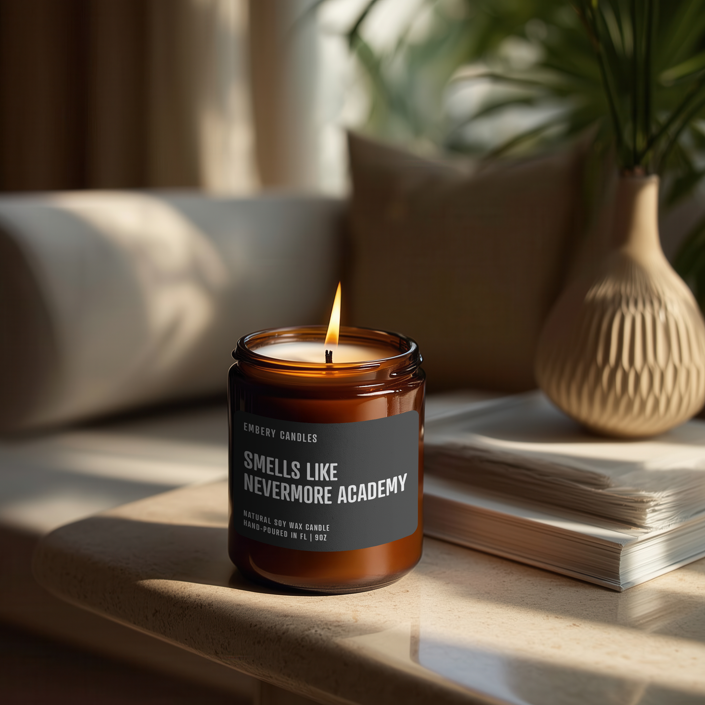 Smells Like Nevermore Academy Soy Wax Scented Candle