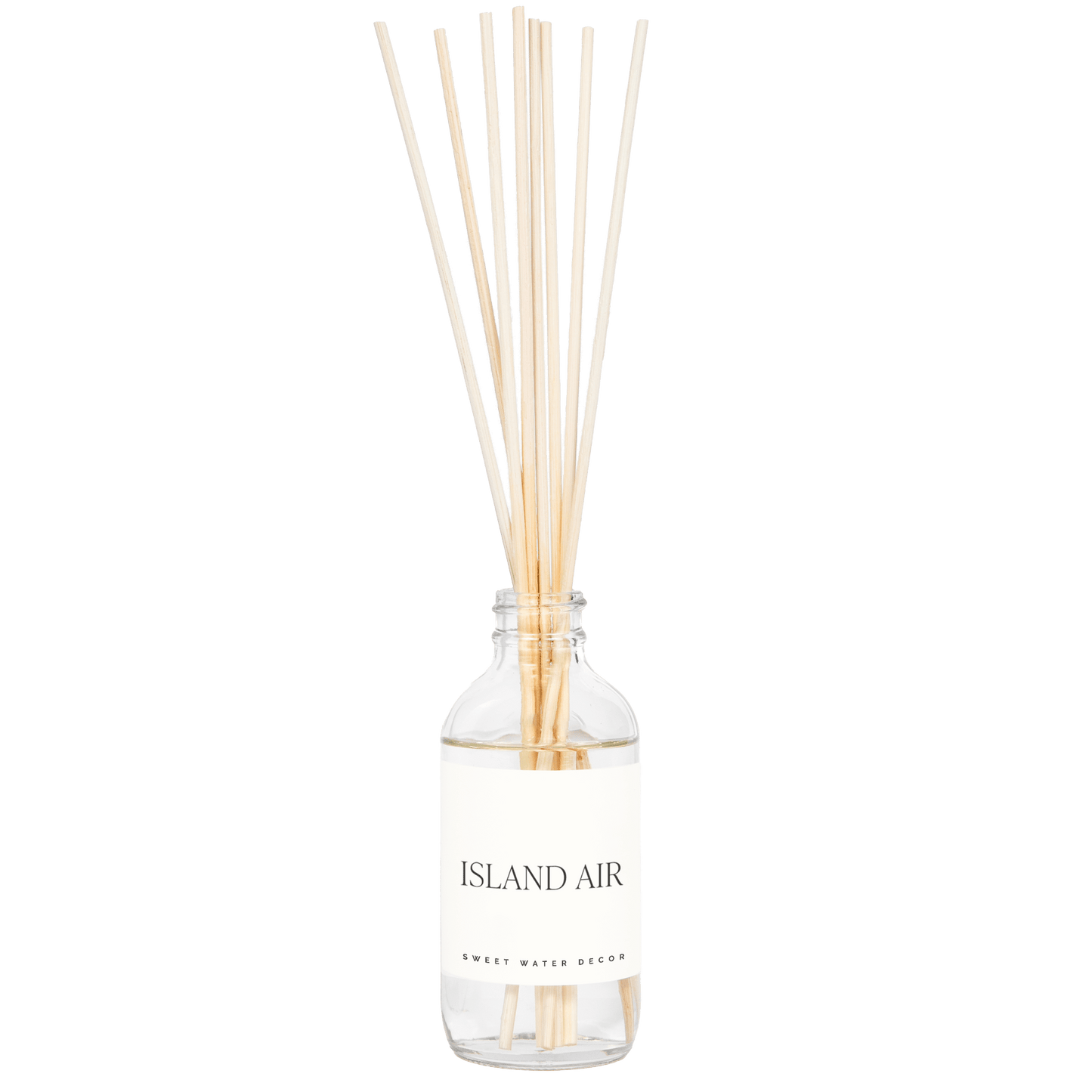 Island Air Clear Reed Diffuser by Sweet Water Decor