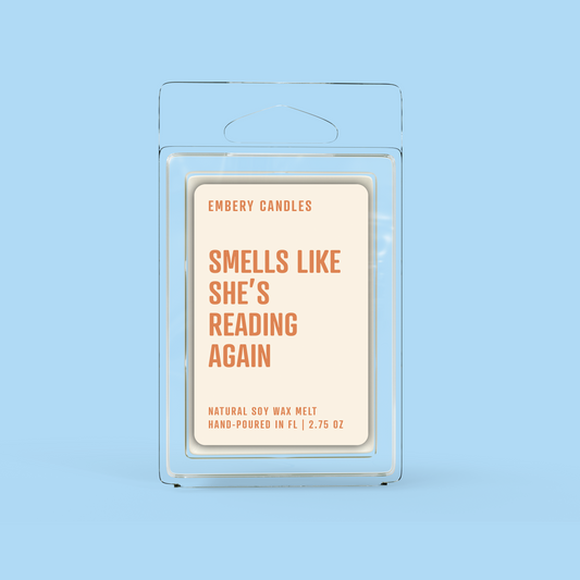 Smells Like She's Reading Again Soy Wax Scented Candle