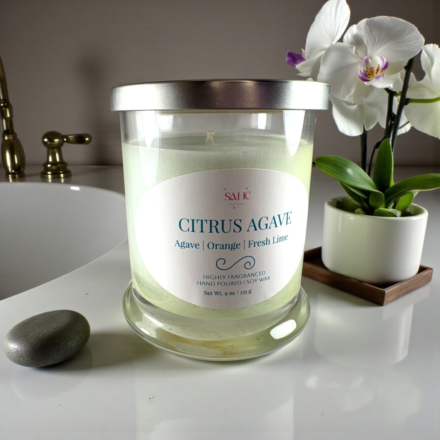 Citrus Agave Scented Candle