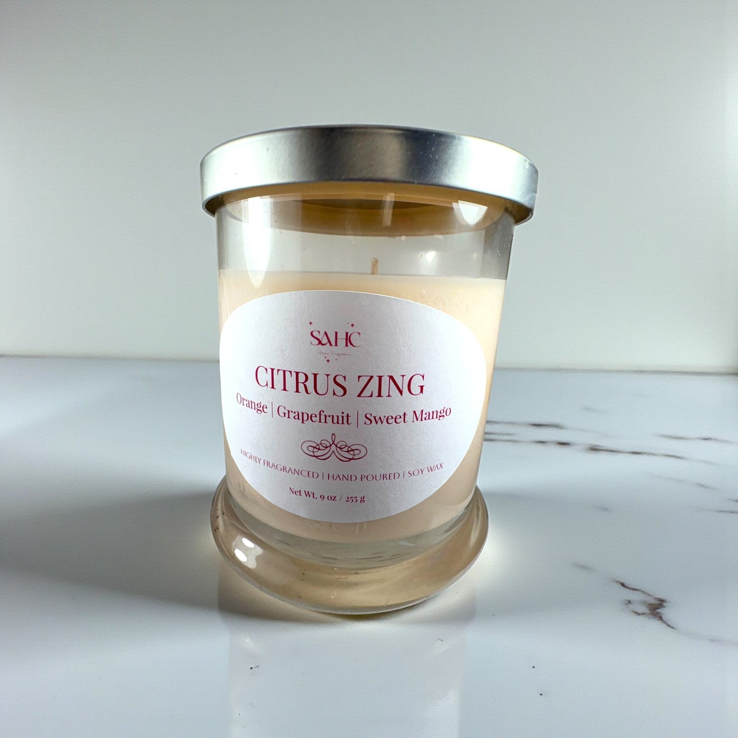 Citrus Zing Scented Candle