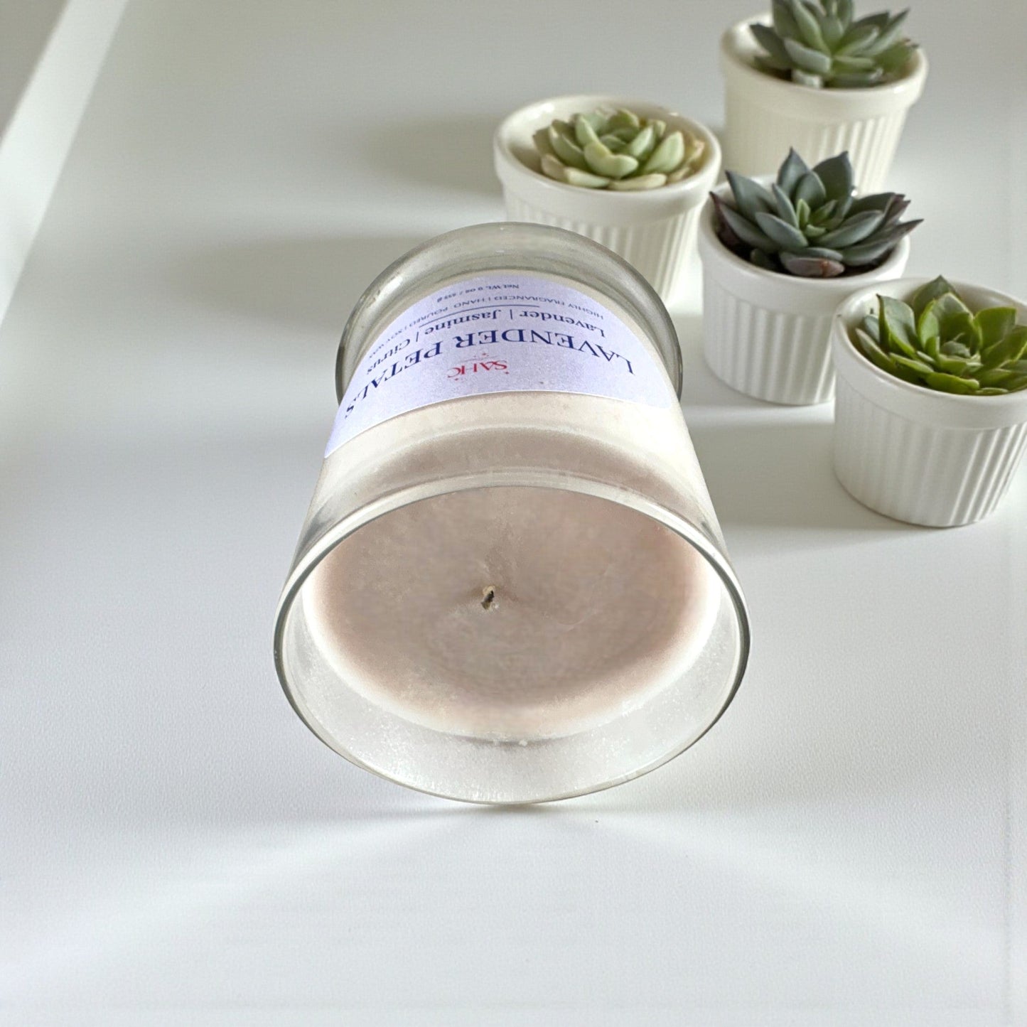Lavender Petals Scented Candle