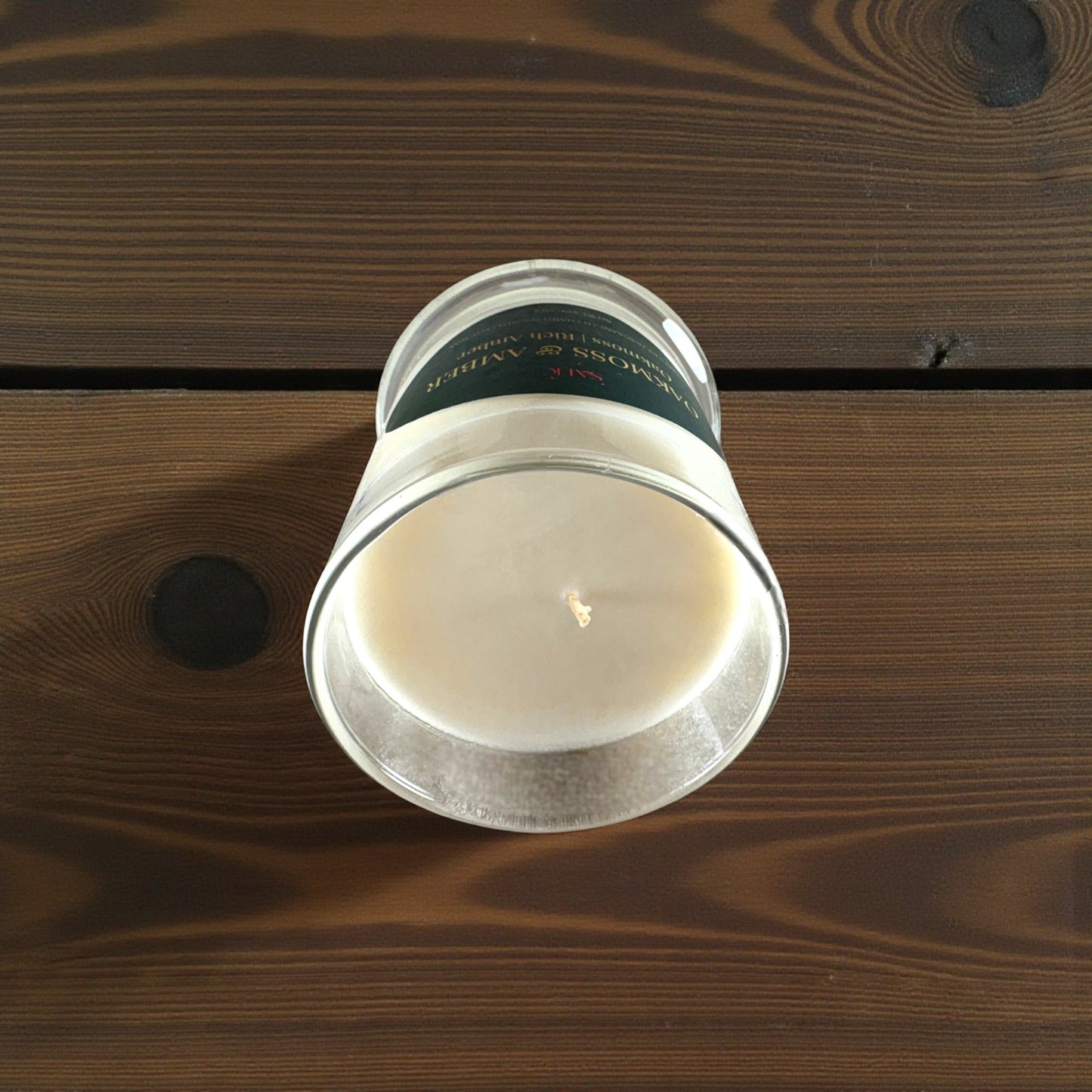 Oakmoss & Amber Scented Candle