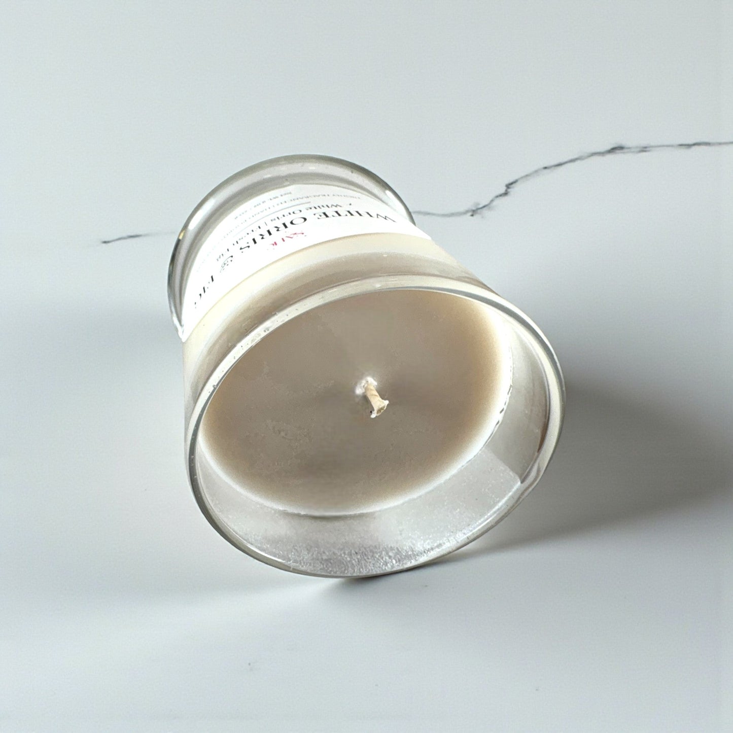 White Orris & Fig Scented Candle