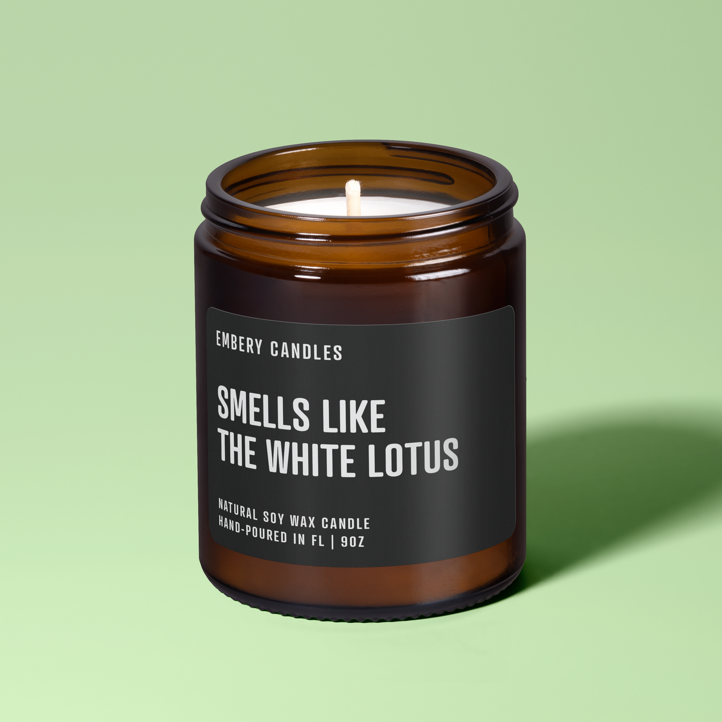 Smells Like The White Lotus Soy Wax Scented Candle