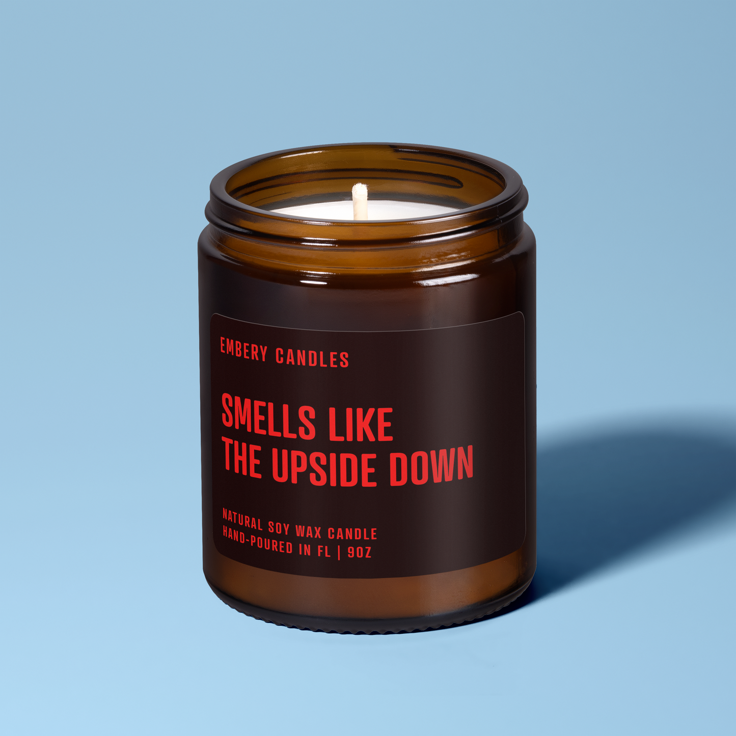 Smells Like the Upside Down Soy Wax Scented Candle