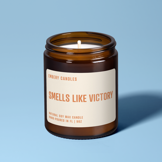 Smells Like Victory Soy Wax Scented Candle