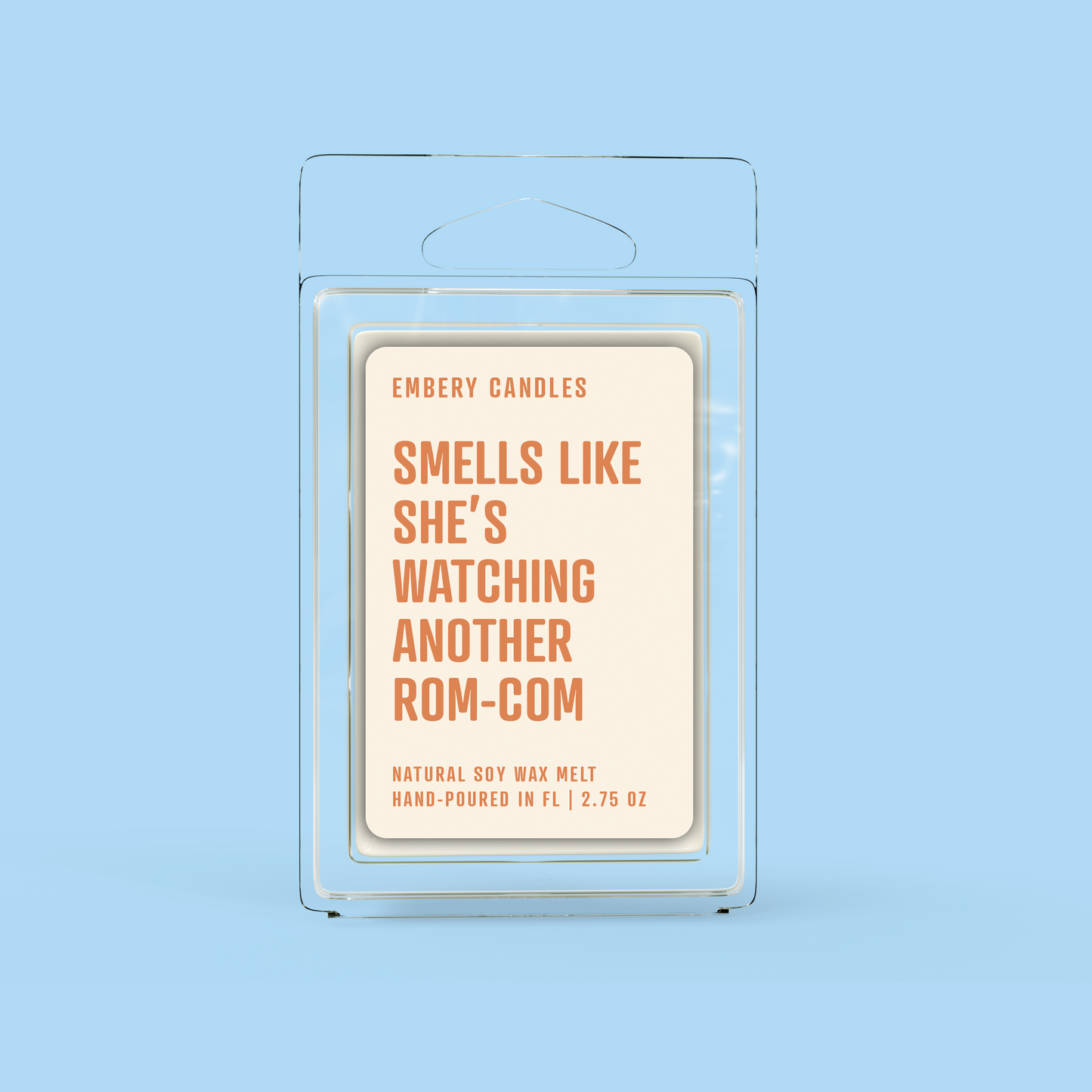 Smells Like She's Watching Another Rom-Com Soy Wax Scented Candle