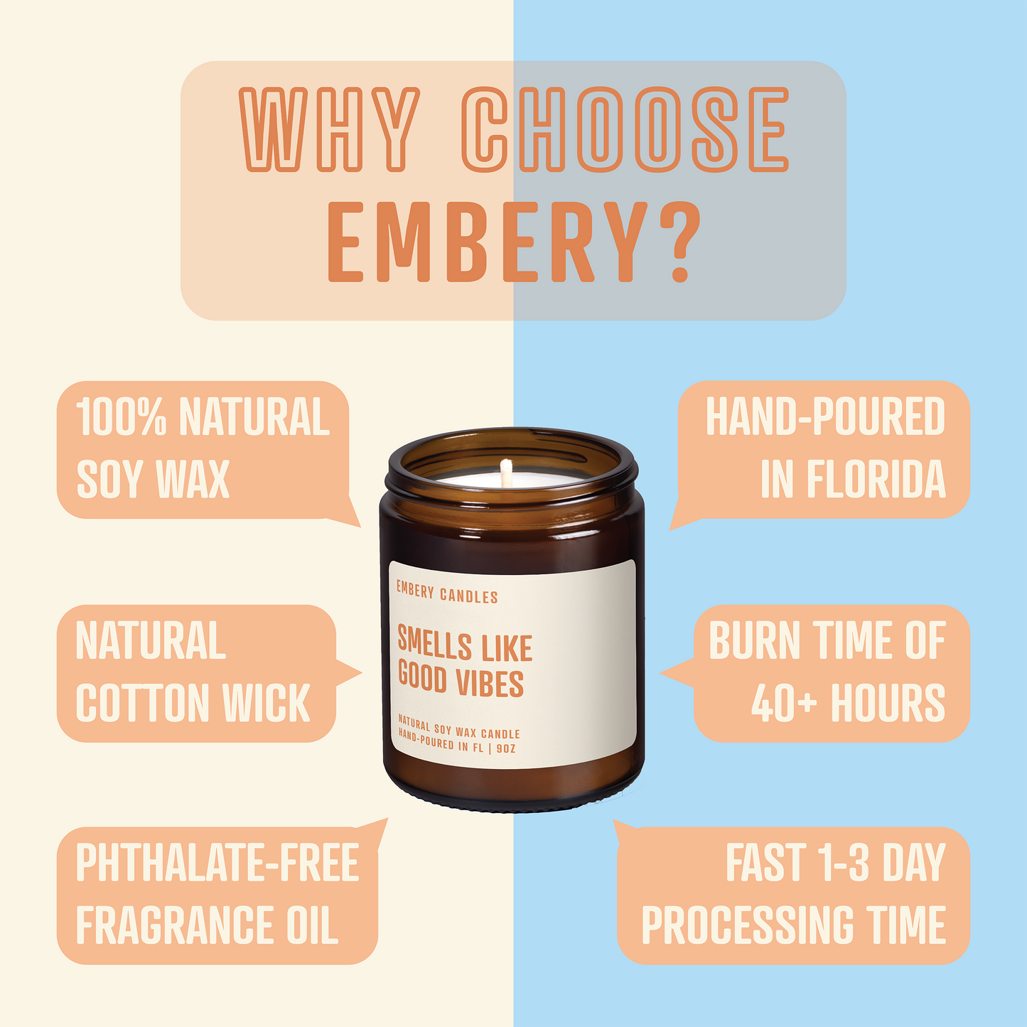 Smells Like Hope Soy Wax Scented Candle