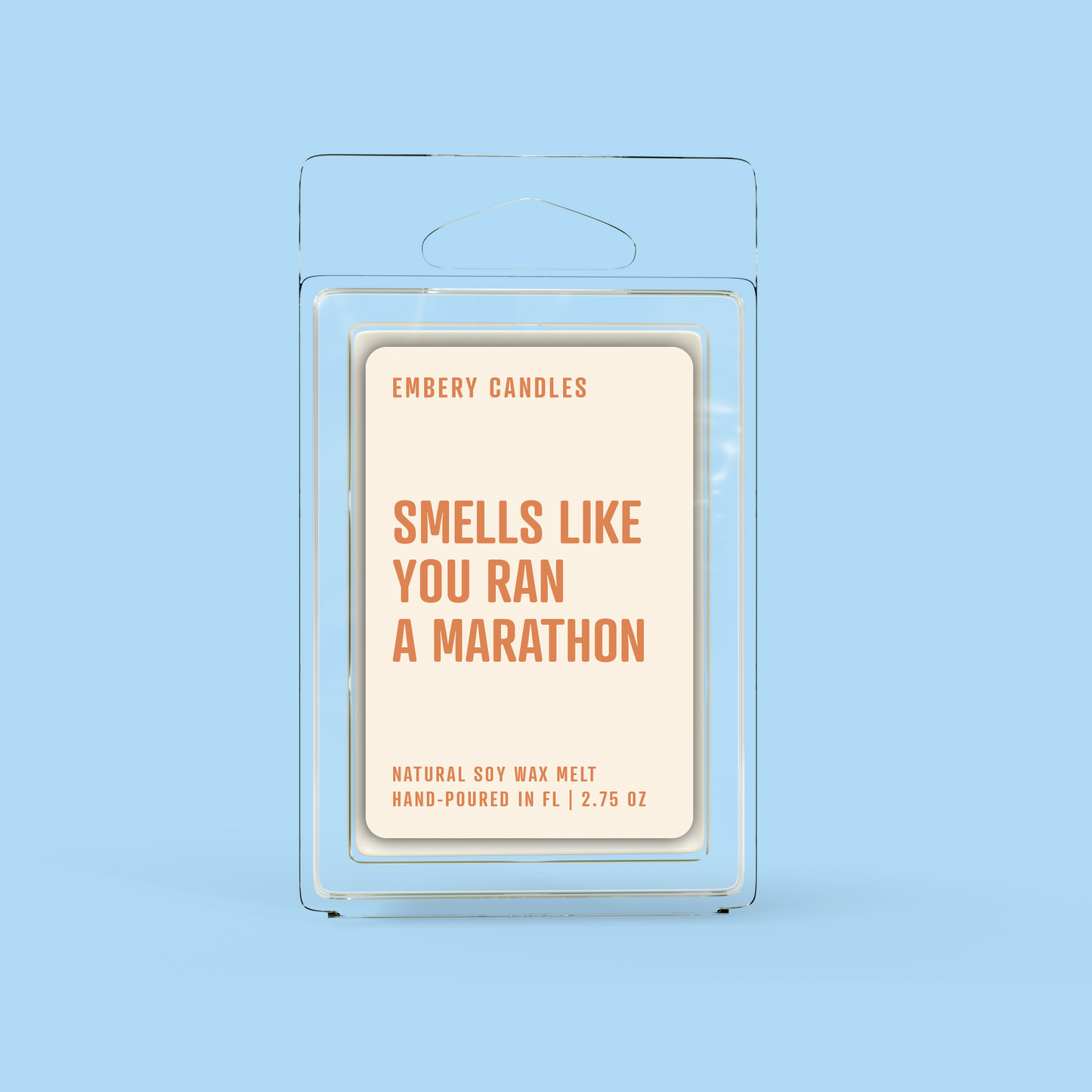 Smells Like You Ran A Marathon Soy Wax Scented Candle