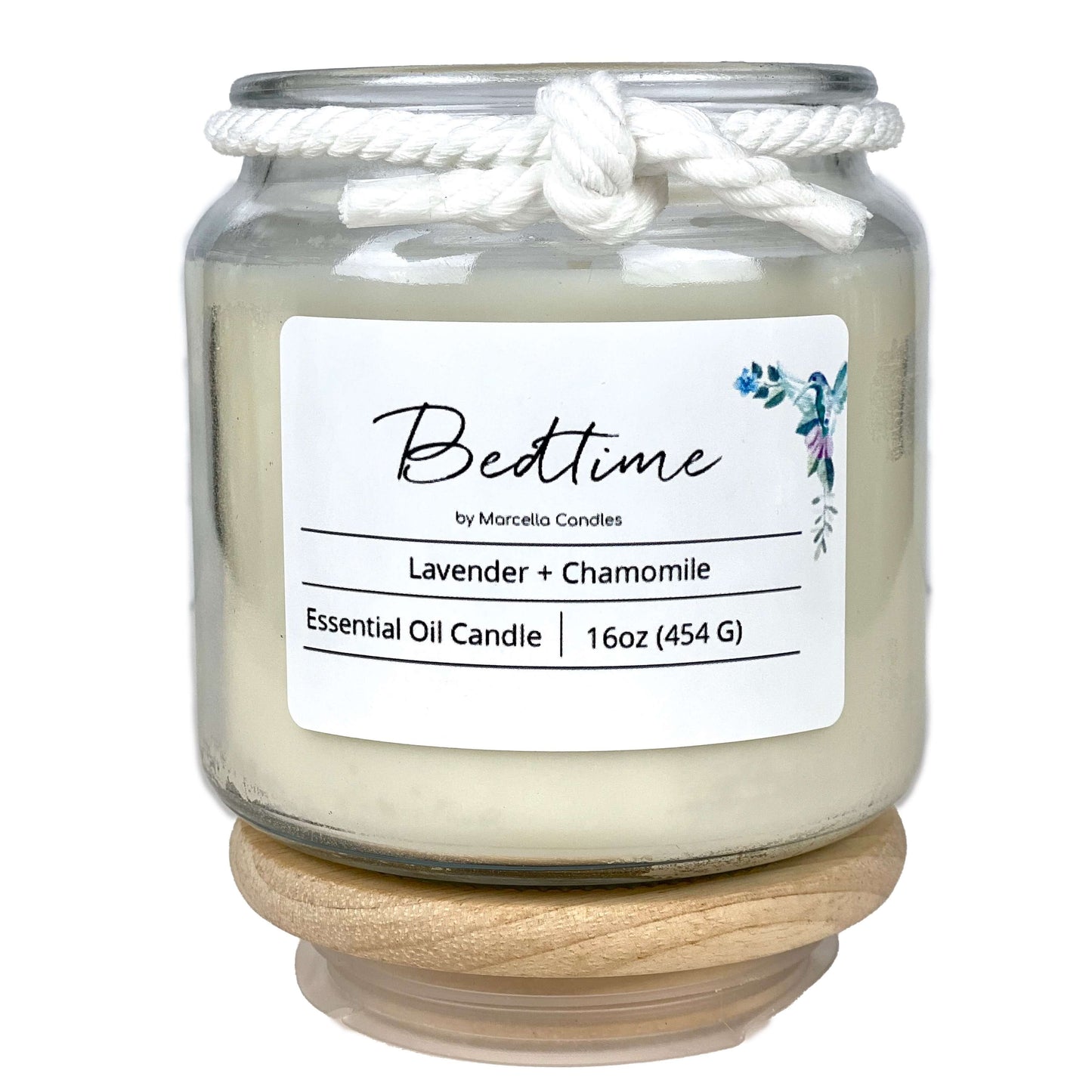 Bedtime Lavender & Chamomile Aromatherapy Candle