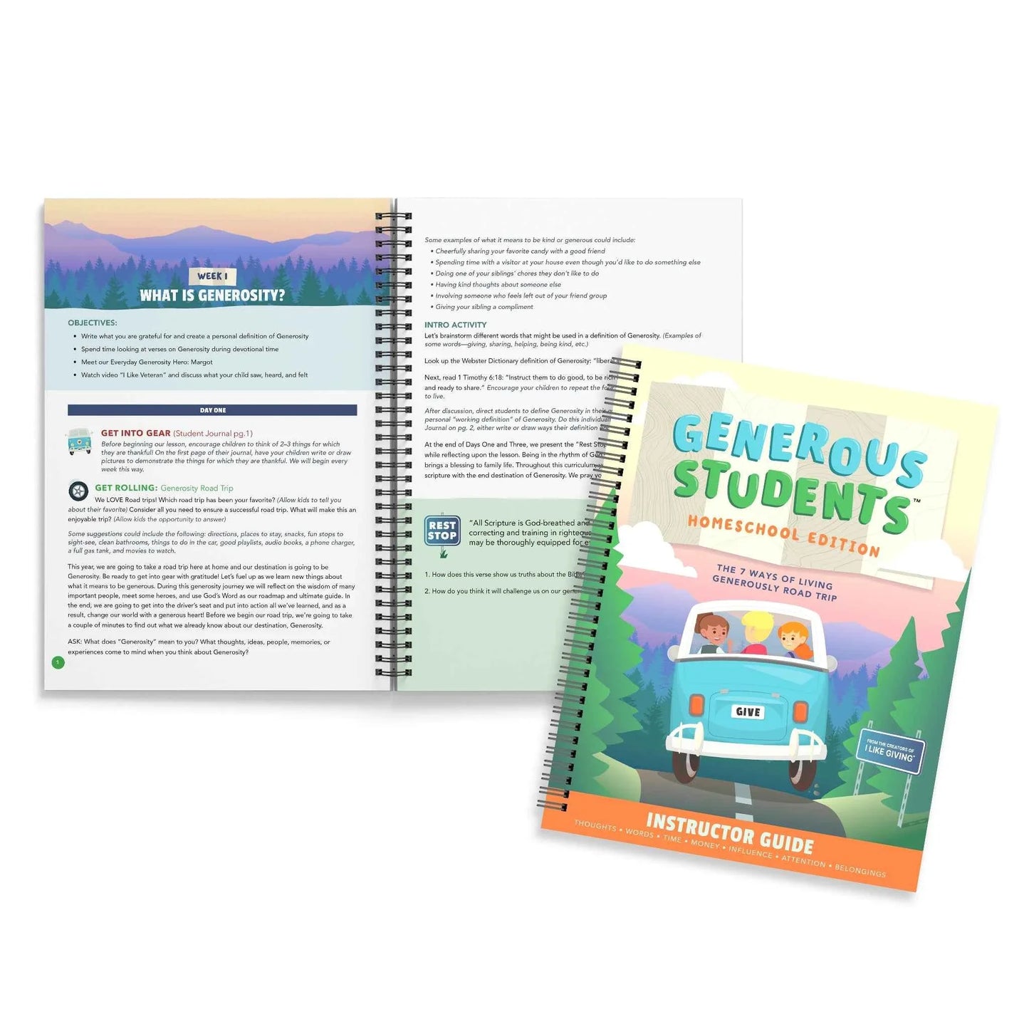 Generous Students Homeschool Curriculum (Ages 5-15)