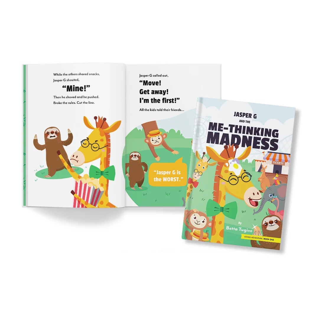 Generous Kids 3-Book Bundle With Activity Book