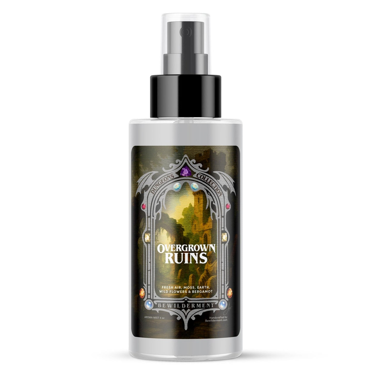 Overgrown Ruins Room, Linen & Body Aroma Mist