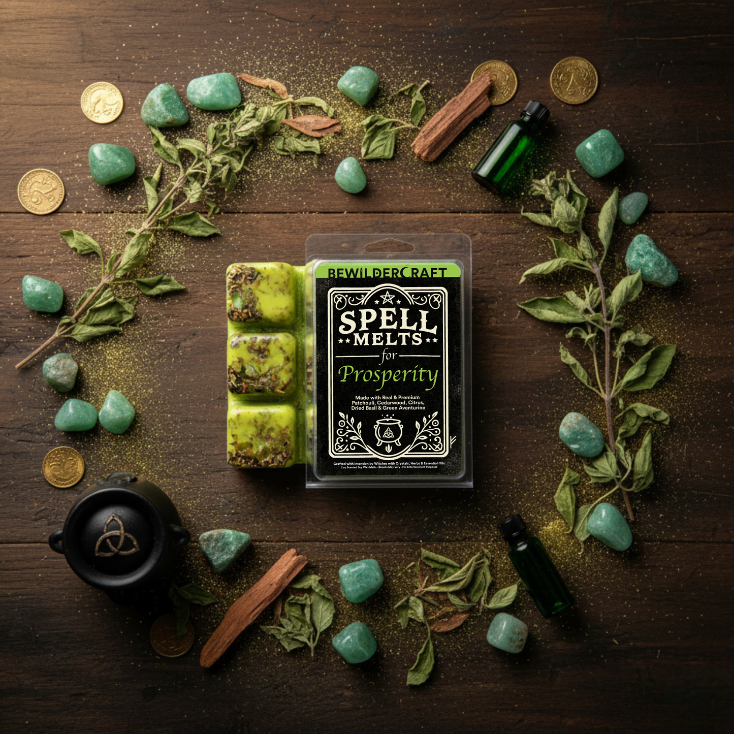 Spell Melts for Prosperity Wax Melts